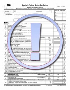 Updated IRS Form 720 2013